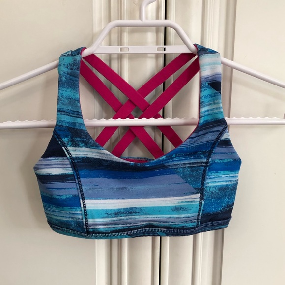 SIZE 6 - Reversible Ivivva by Lululemon girls bra - Picture 1 of 9